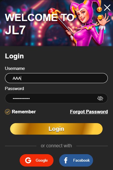 JL7 Login